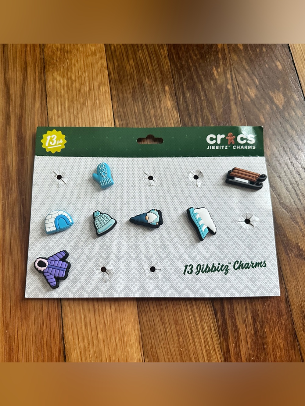 Crocs Jibbitz Winter Charm Pack - partial pack